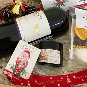 Mulled Wine Asian Flavors + Wine & White Tea Candle 香料红酒包亚洲风味 + 红酒和白茶蜡烛
