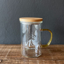 Load image into Gallery viewer, Tea Cup with Infuser 茶水分离茶杯 450ml